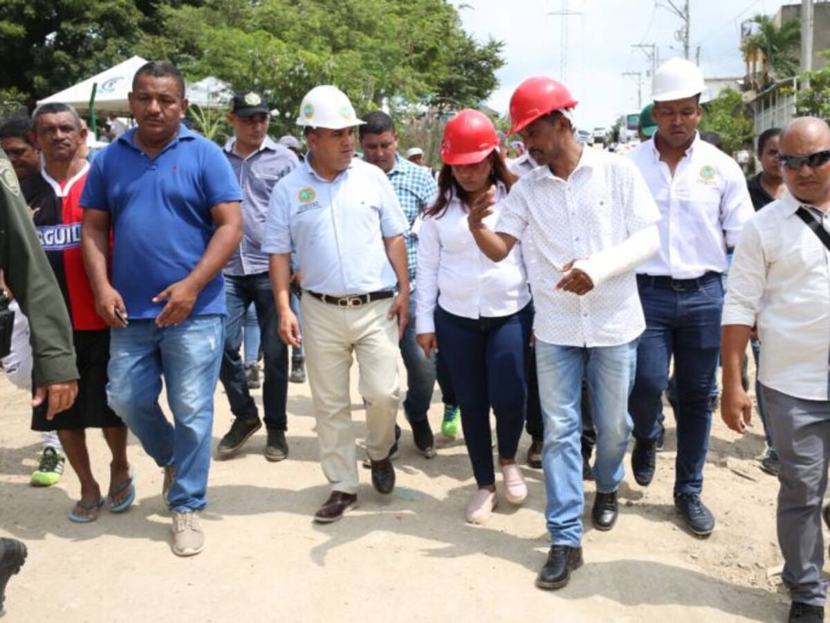 Alcaldía de Cartagena adecuará vía del barrio Nelson Mandela
