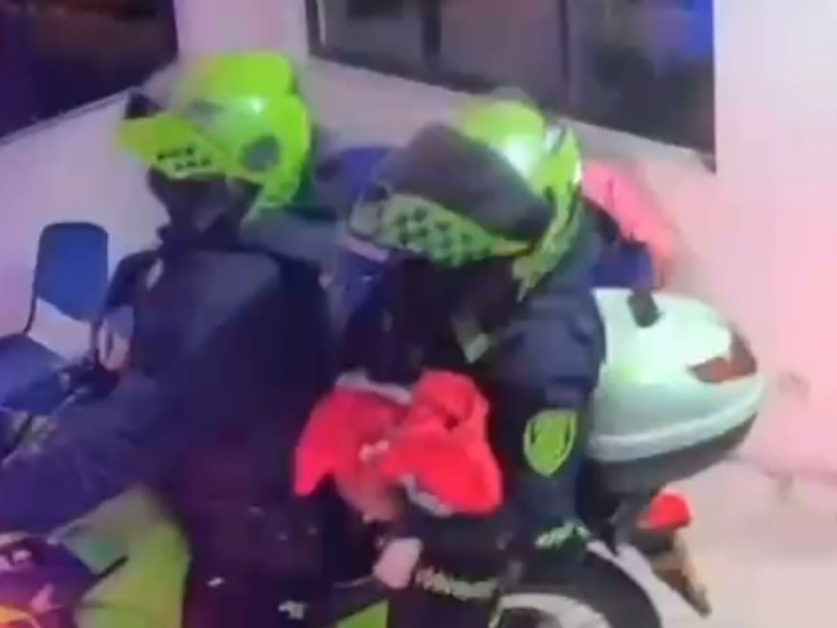 Patrulleros de la Policía y el rescate de la bebé abandonada en Quindío