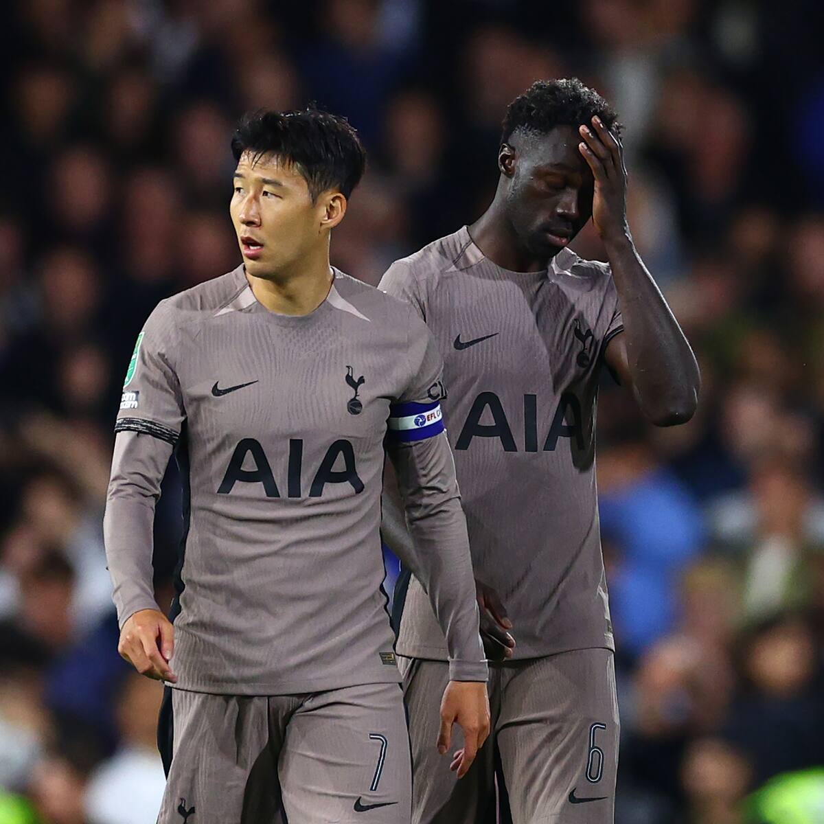 Dávinson Sánchez erra la pena máxima que significa la eliminación del Tottenham de Copa