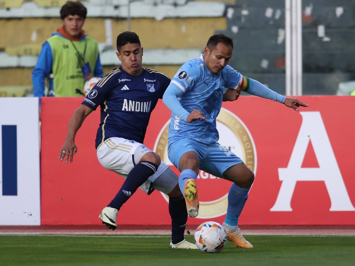 Millonarios cede ante la altura de La Paz y es derrotado por Bolívar