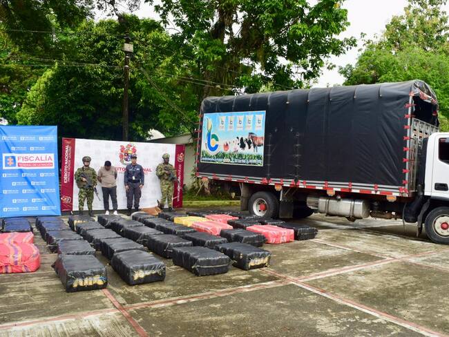 Incautación de marihuana en Caquetá. Cortesía: Ejército Nacional.