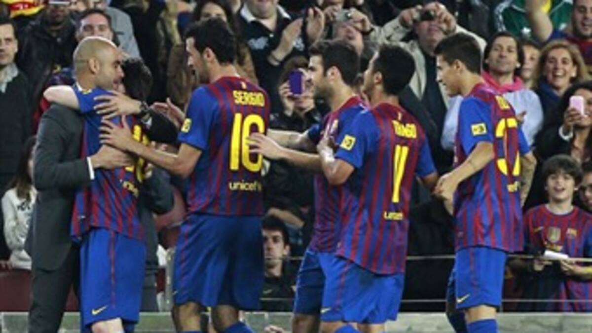 Ya son 50 goles de Lionel Messi esta temporada con Barcelona