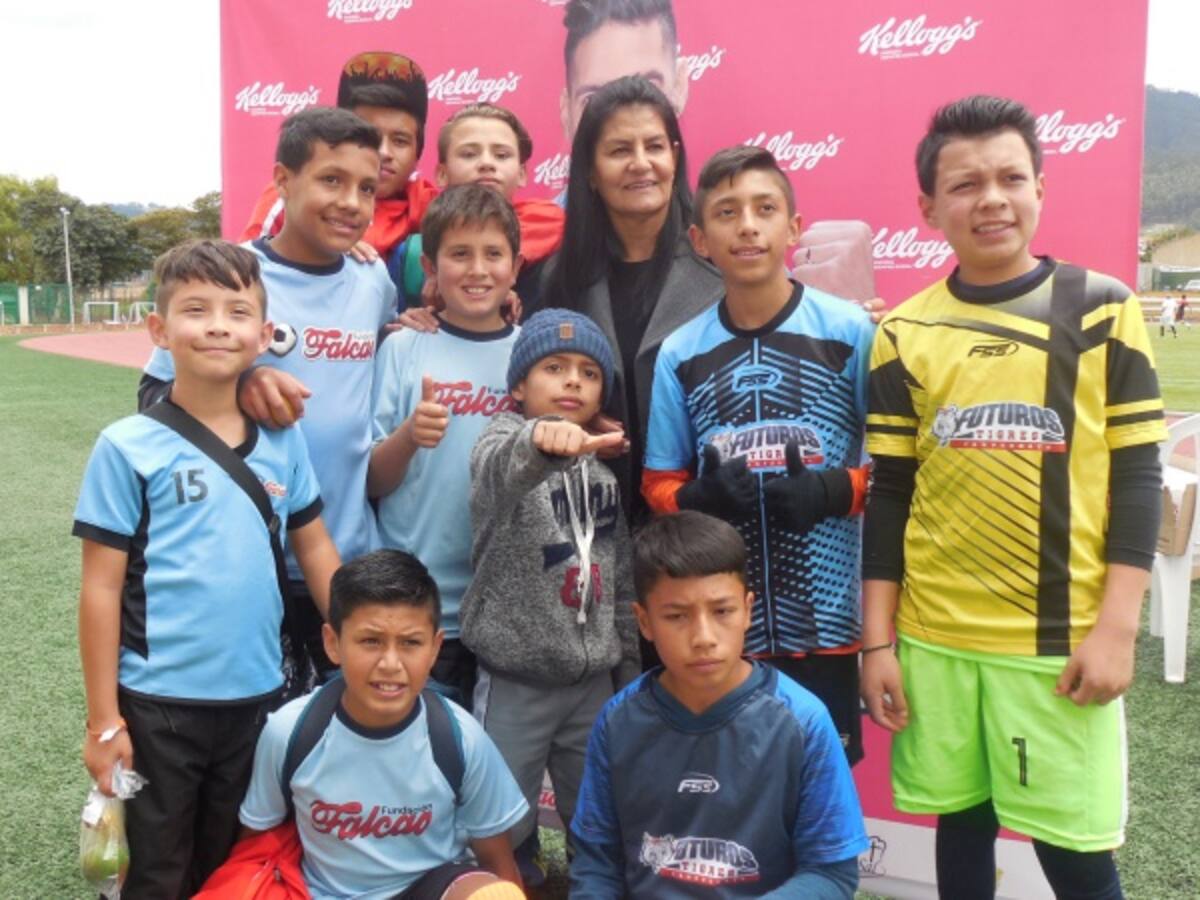 Fundación de Falcao ayuda a más de 700 niños en diferentes lugares del país