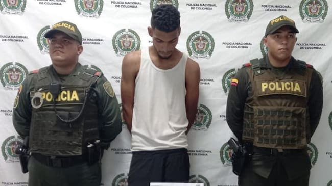 La detención se desarrolló en el barrio Las Cabras de esa población