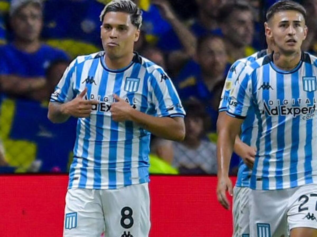 Juanfer Quintero, con gol y asistencia, fue la figura de Racing en la derrota ante Boca