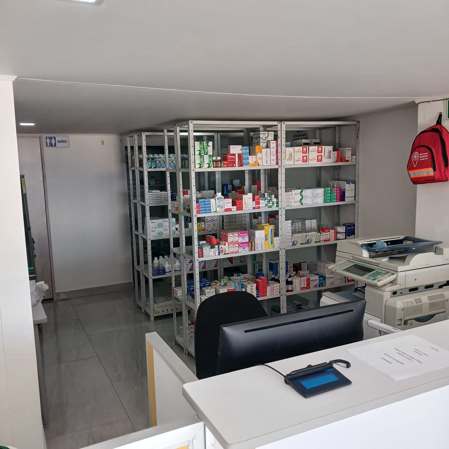 Nuevo dispensario de medicinas Discolmets en Caldas. Foto: Nueva EPS.