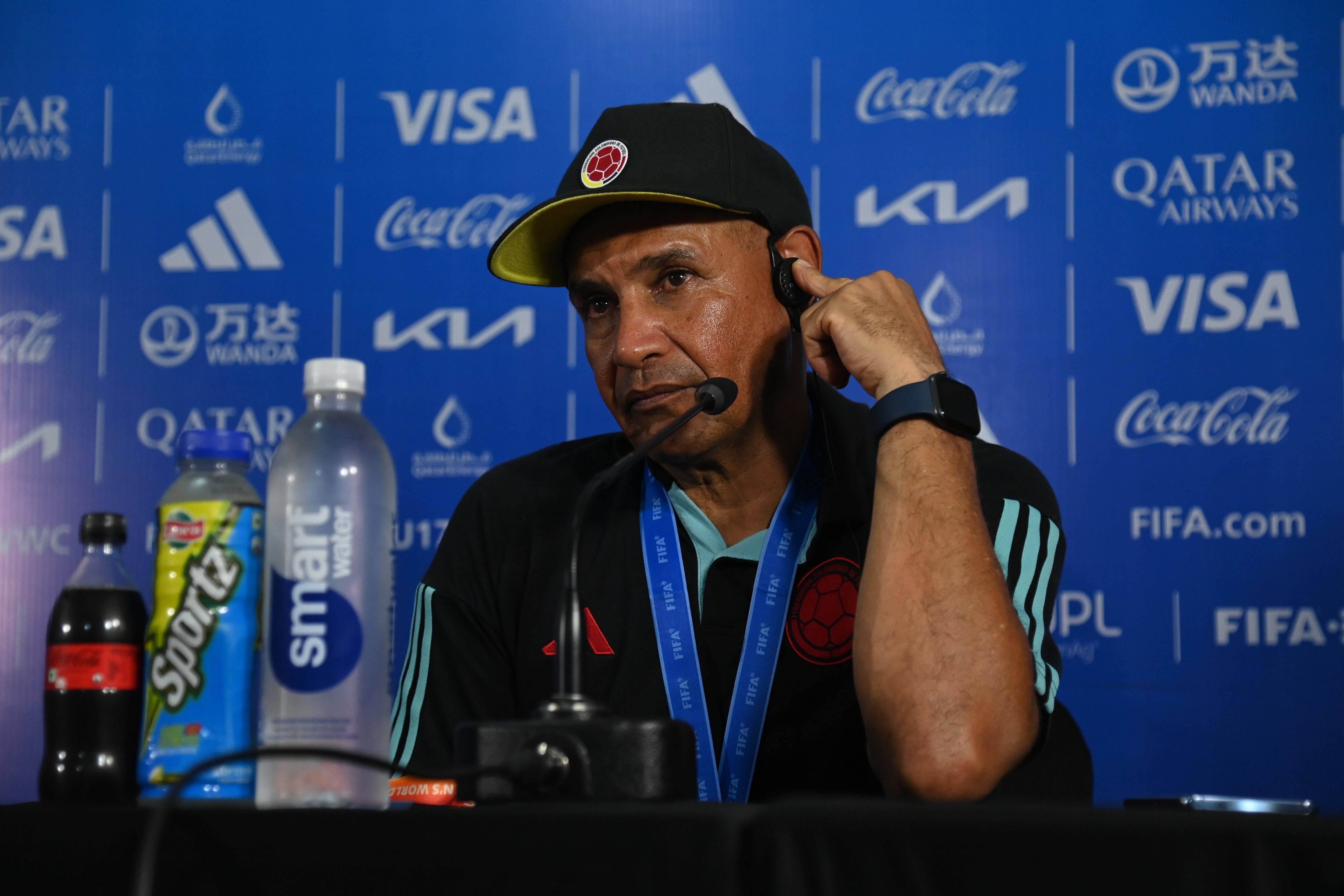 Carlos Alberto Paniagua DT Selección Colombia Femenina Sub 17 | Foto: Masashi Hara  - FIFA/FIFA via Getty Images