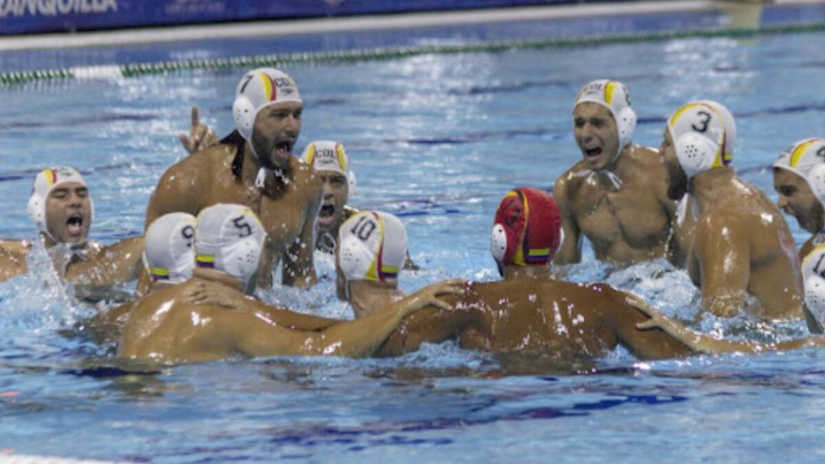 9 vallecaucanos en la selección Colombia masculina de polo acuático