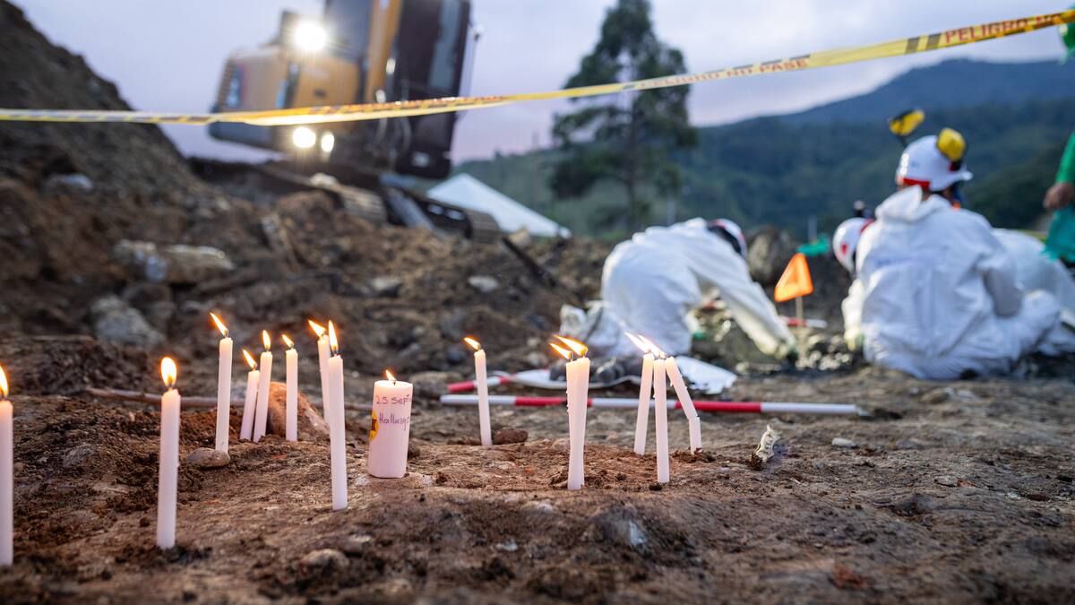 JEP encuentra nuevas estructuras óseas en La Escombrera de Medellín: ya son 7 cuerpos hallados