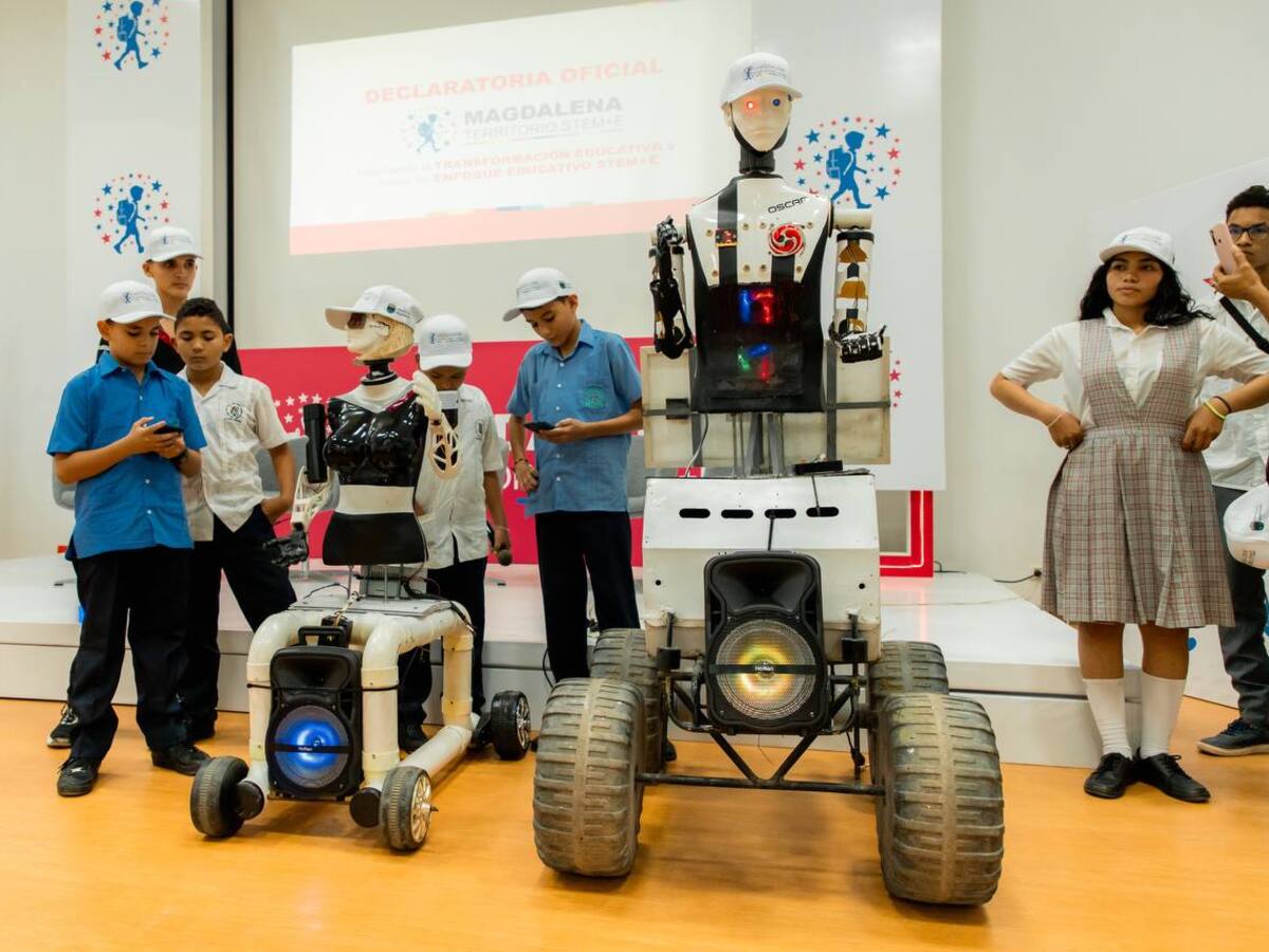 El Magdalena es territorio STEM+E, un paso al aprendizaje sobre Inteligencia Artificial