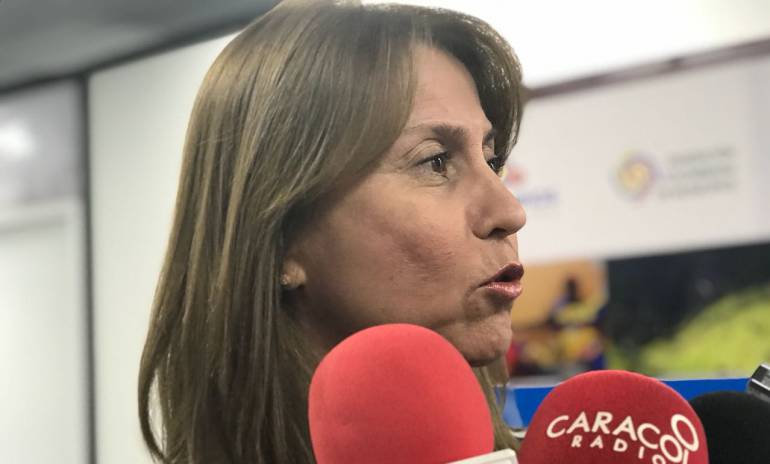 Ministra de Trabajo, Griselda Restrepo