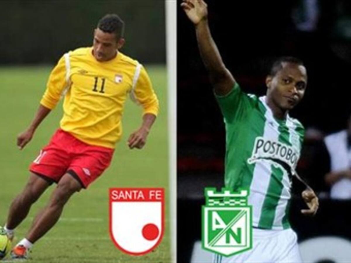 Nacional y Santa Fe punteros. Este domingo siguen las emociones del fútbol colombiano