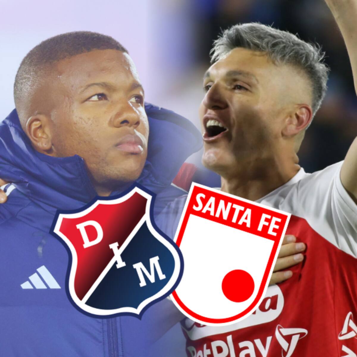 ¿Qué jugadores de la final de Liga Colombiana 2025 han pasado por Santa Fe y Medellín?