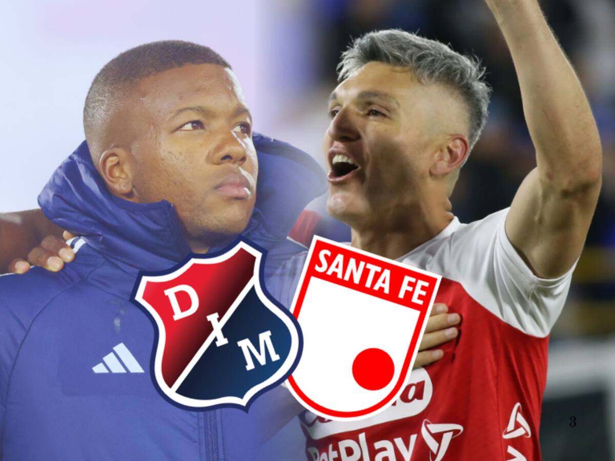 ¿Qué jugadores de la final de Liga Colombiana 2025 han pasado por Santa Fe y Medellín?