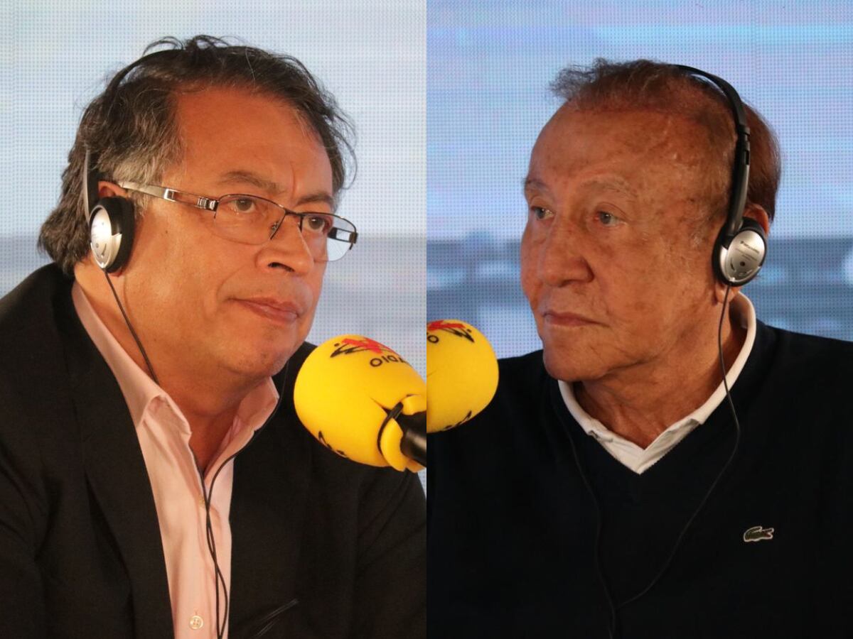 Gustavo Petro se refirió a Rodolfo Hernández como "una especie de Donald Trump a escala colombiana".