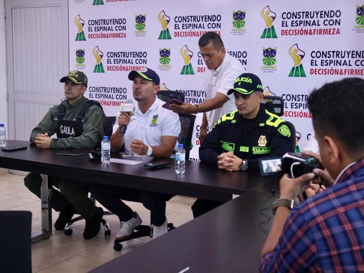 “No nos podemos dejar ganar la batalla de la delincuencia”: alcalde de El Espinal, Tolima