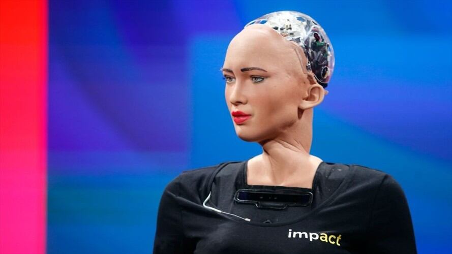 Medellín es la primera ciudad de Suramérica a la que llegará la robot humanoide Sophia. Foto: Getty Images
