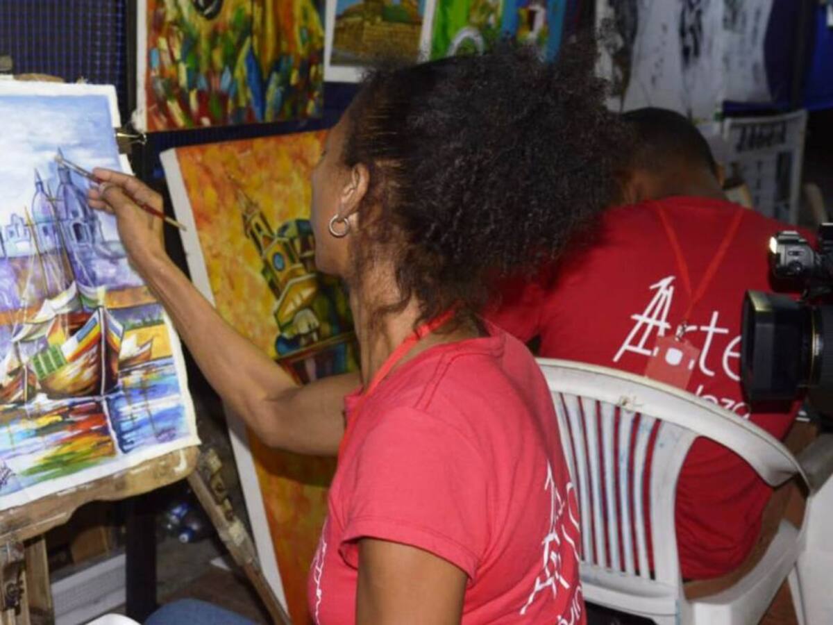 Lanzan proyecto con artistas plásticos en Centro de Cartagena
