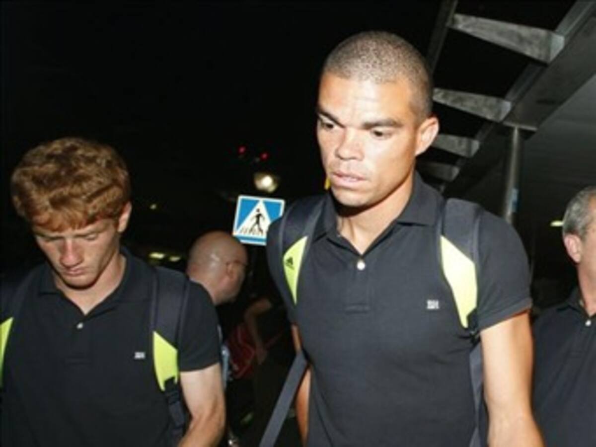 Pepe estará tres semanas incapacitado por una rotura fibrilar