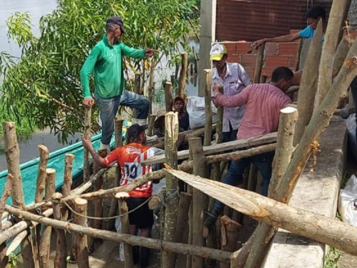 Soplaviento - Bolívar en riesgo de inundación por creciente del Dique