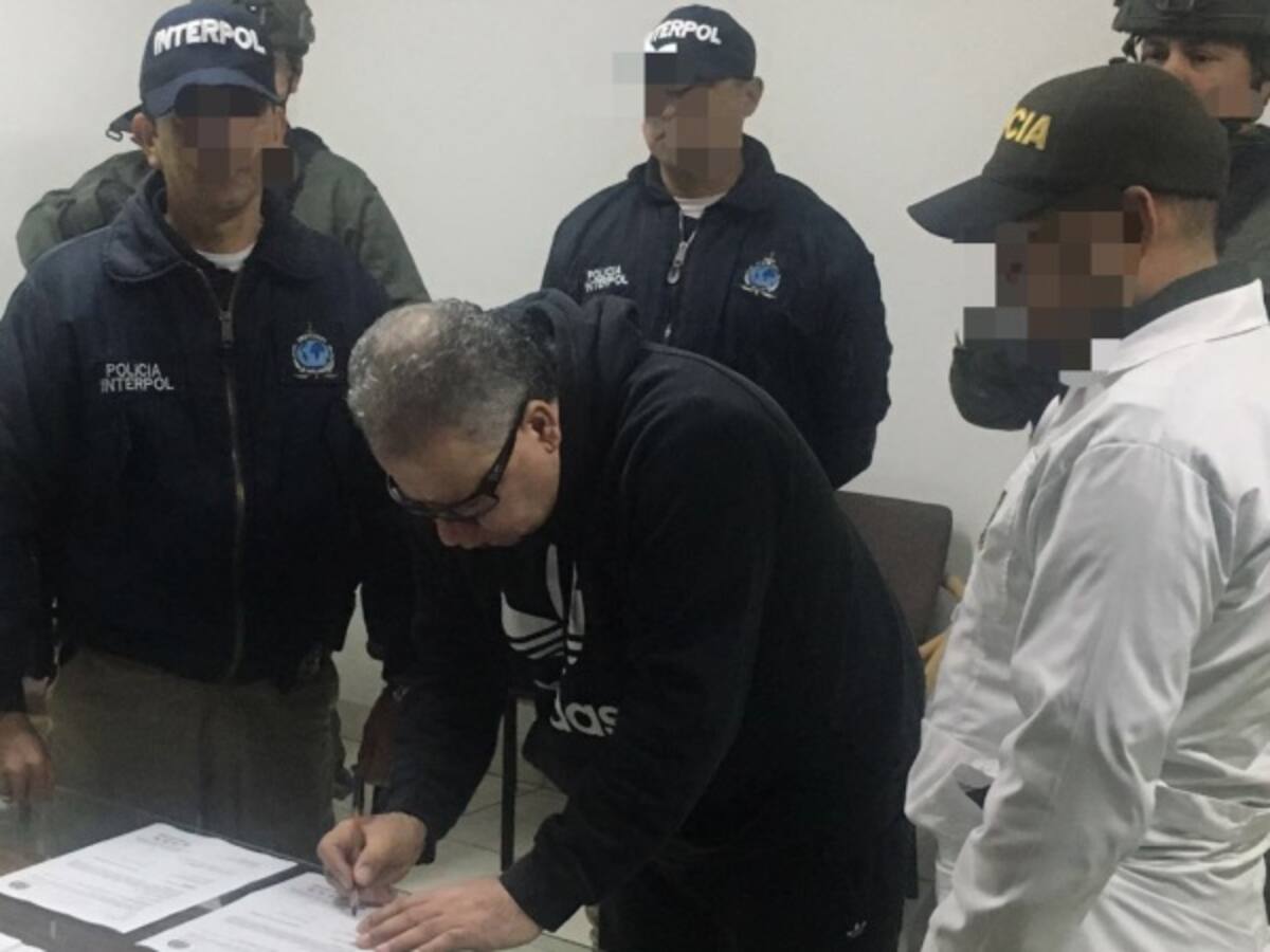 Colombia extradita a alias "Don Mario" hacia EE.UU.