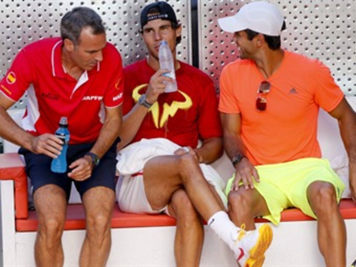 Nadal y Verdasco, las dos cartas de Corretja para enfrentar a Ucrania