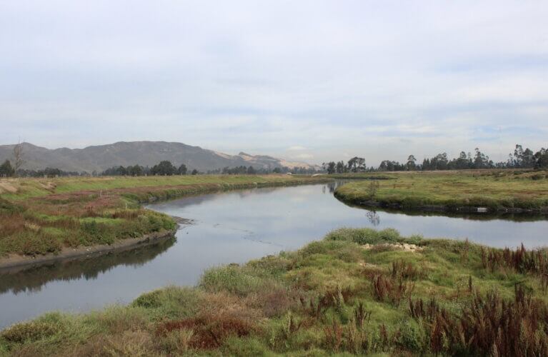 Río Tunjuelito. Foto: Alcaldía Mayor de Bogotá