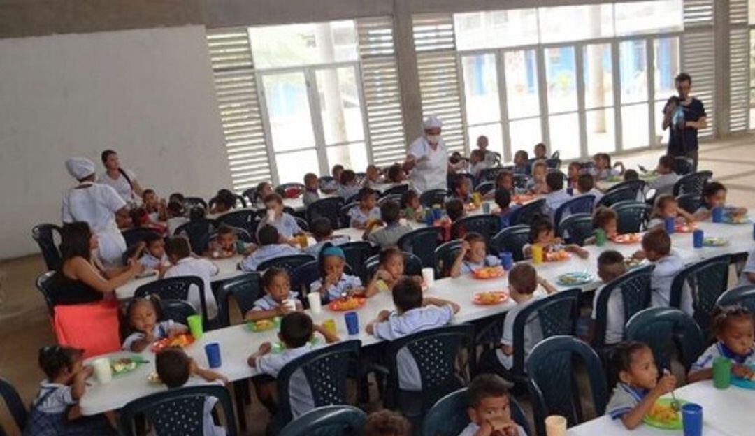 Niños del programa PAE