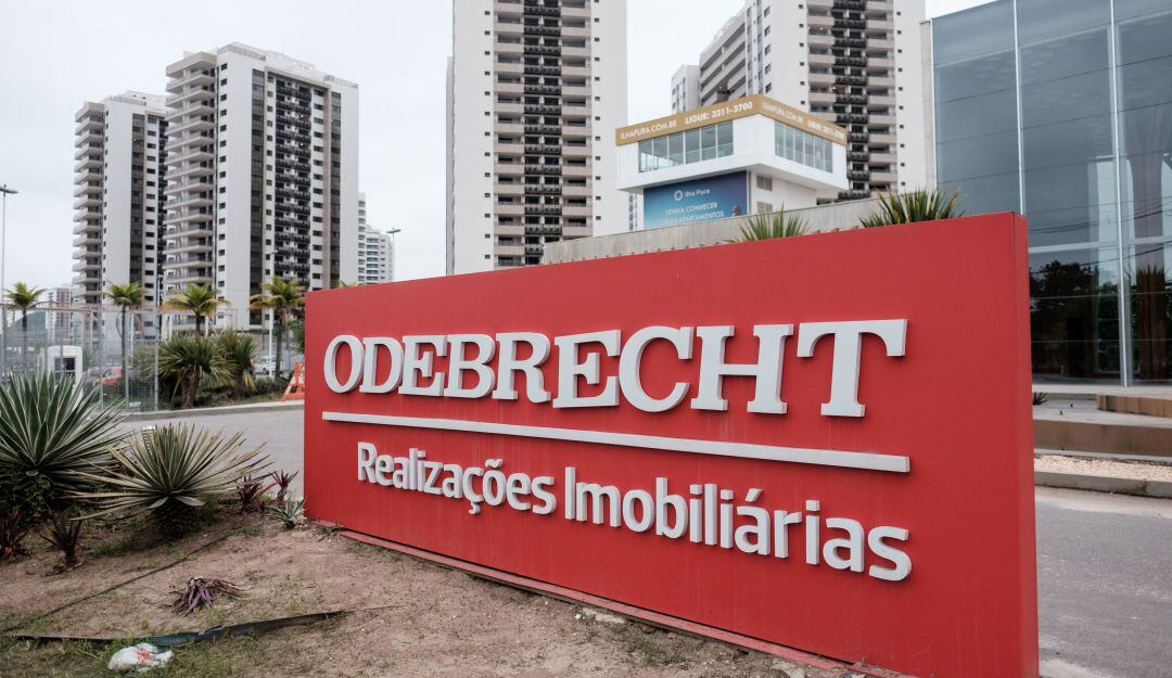 Sede de la constructora brasileña Odebrecht .