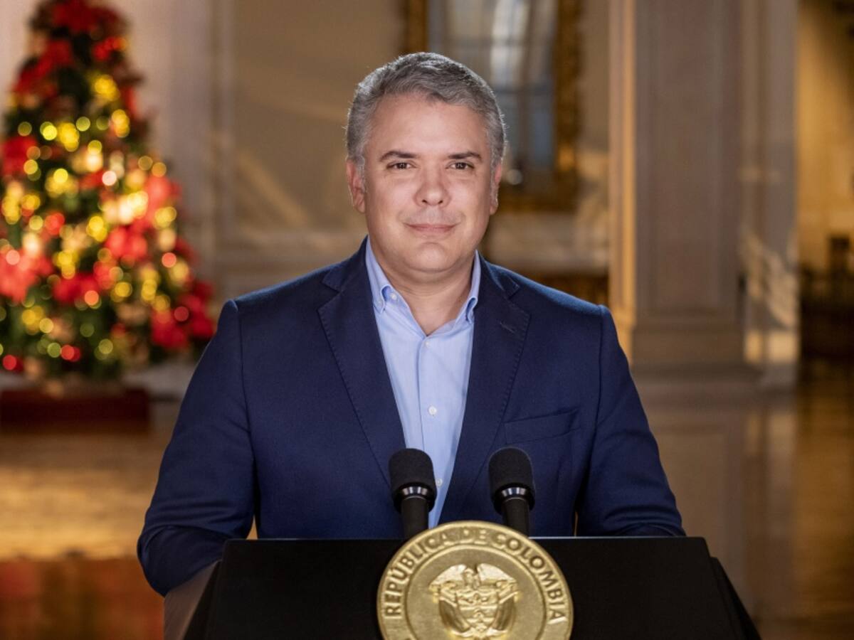 Duque: El año 2020, será uno de más trabajo, más retos y más Colombia