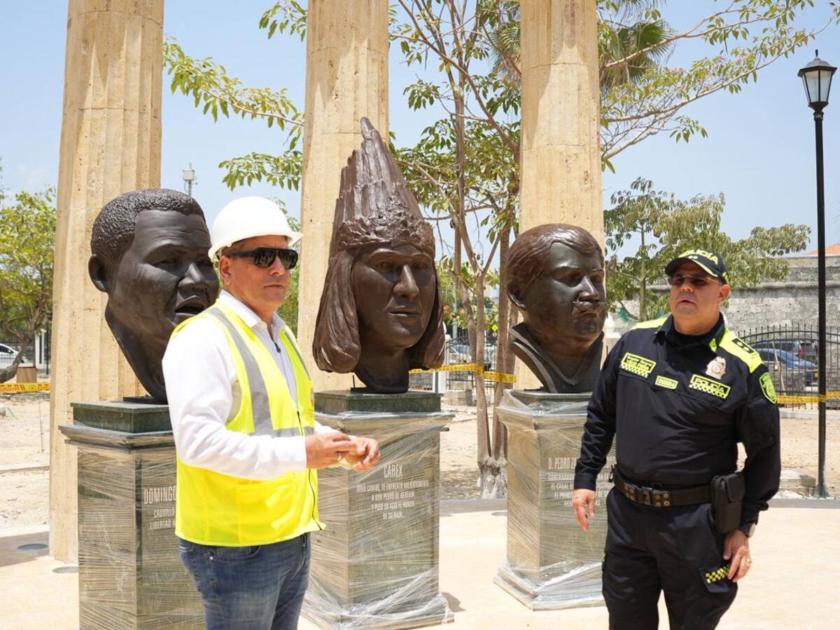 Obras en parque Apolo de Cartagena ya superan 90 % de avance