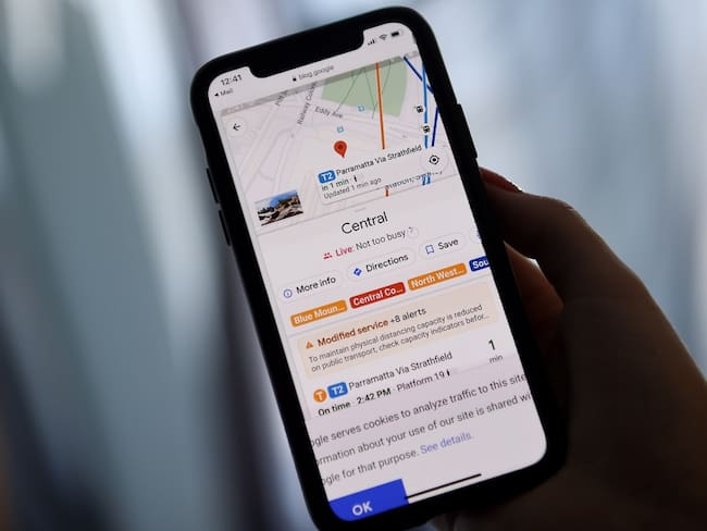 En Colombia, Google Maps avisa aglomeraciones en transporte público