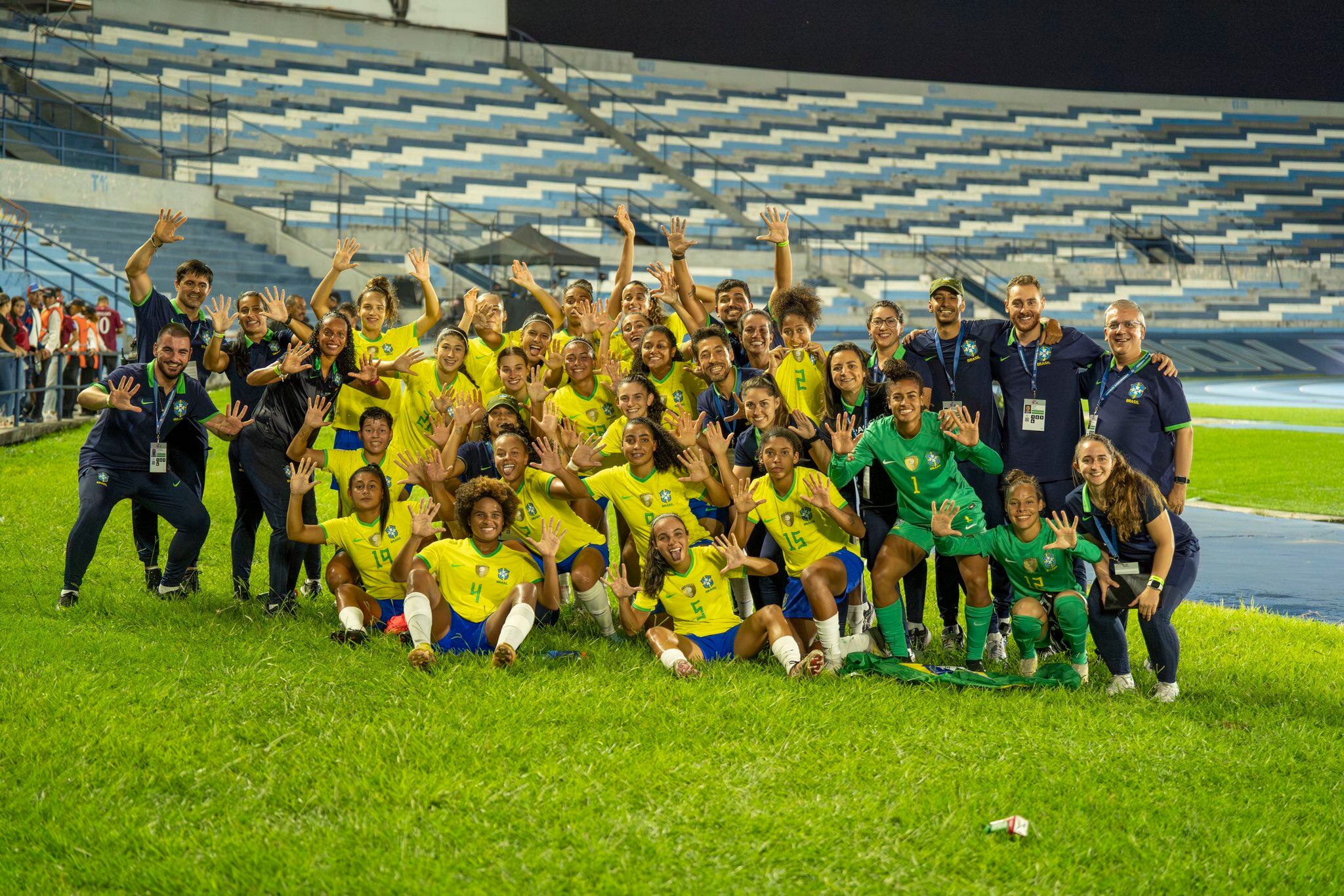 Brasil, campeón del Sudamericano femenino Sub-20 / Twitter: @SelecaoFeminina.