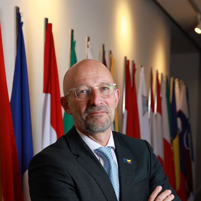 François Roudié, embajador de la Unión Europea en Colombia.