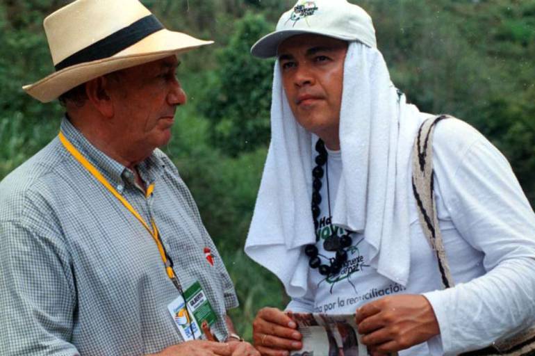 Gilberto Echeverri y Guillermo Gaviria