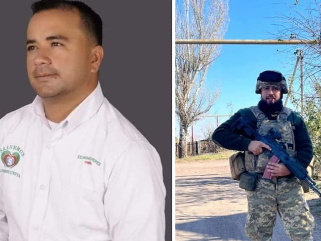 Familiar de expolicía santandereano que se fue a la guerra en Ucrania