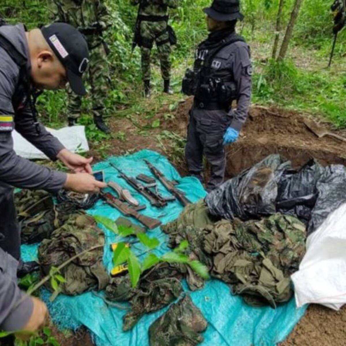 Confiscan material de guerra de Los Pachenca en la Sierra Nevada