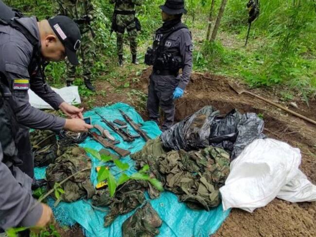 Confiscan material de guerra de Los Pachenca en la Sierra Nevada