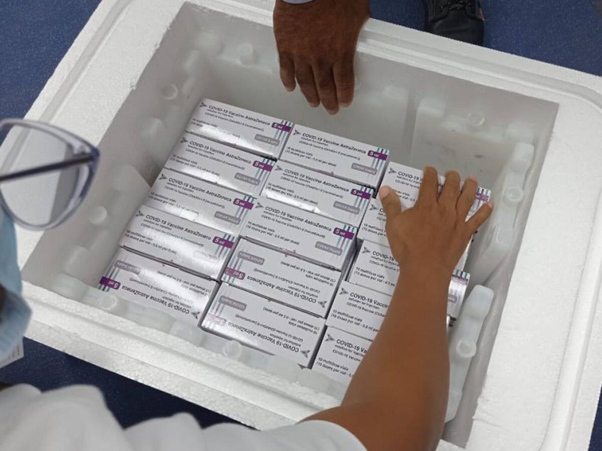 Entragan 16.088 dosis a Montería para seguir vacunación contra el COVID-19