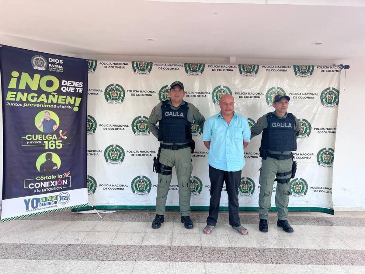 Capturado en el Huila por un secuestro ocurrido en 2018