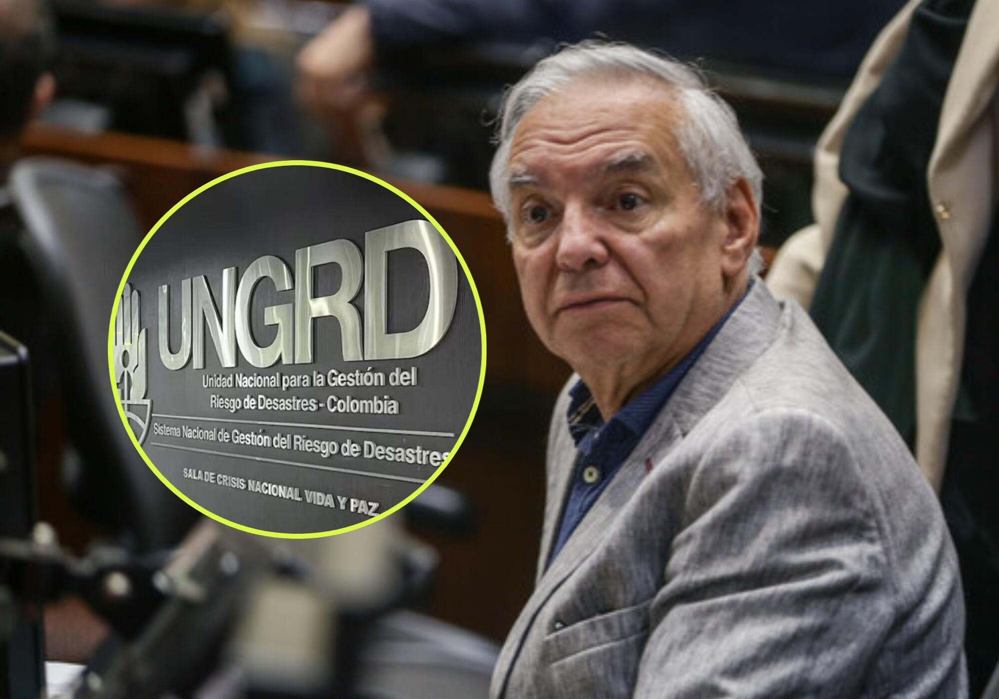 UNGRD y Ricardo Bonilla. Foto: UNGRD / (Colprensa - Catalina Olaya)