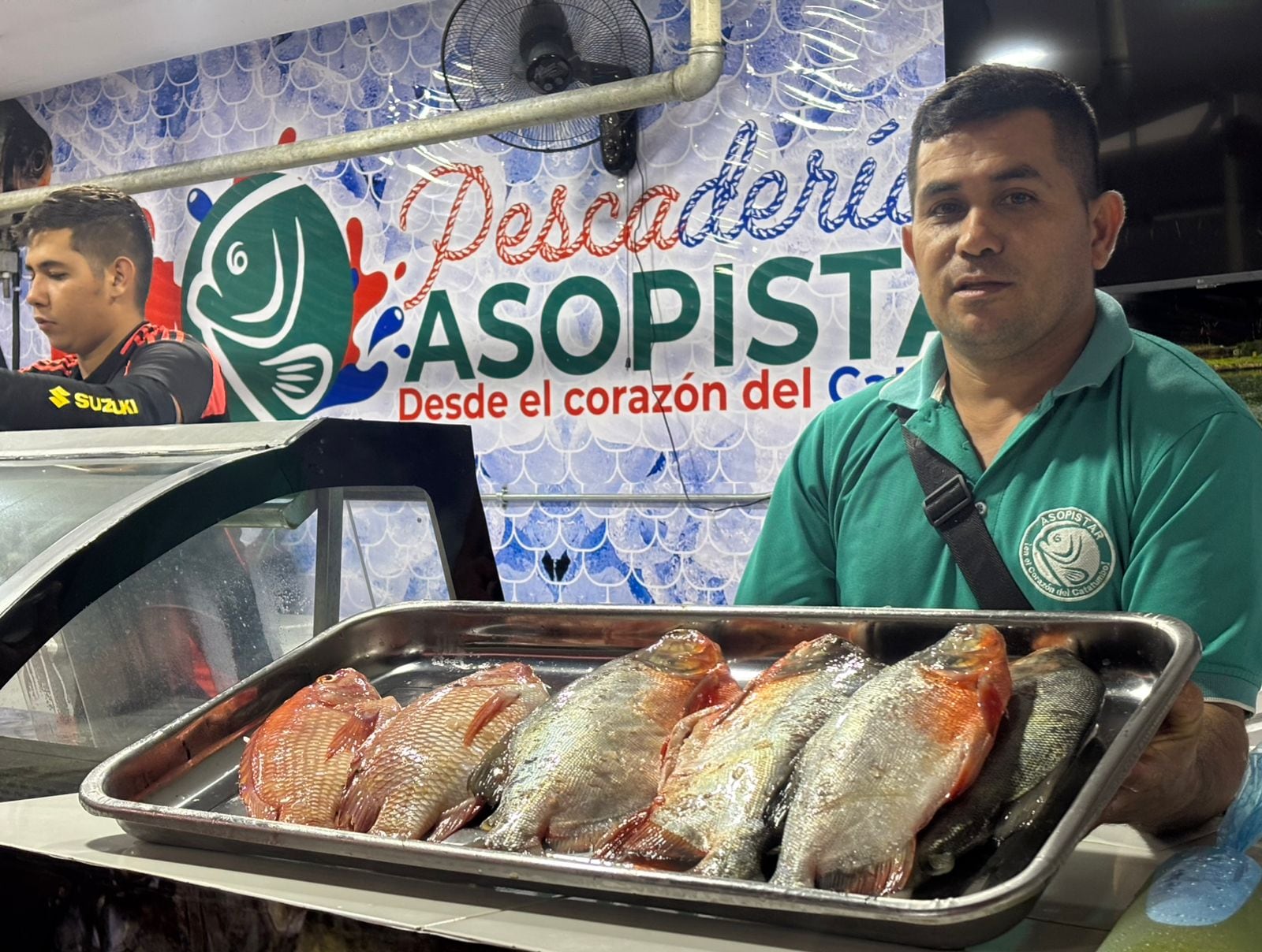 Comerciantes de pescado en Cúcuta se preparan para la Semana Santa. / Foto: Camilo Picón.