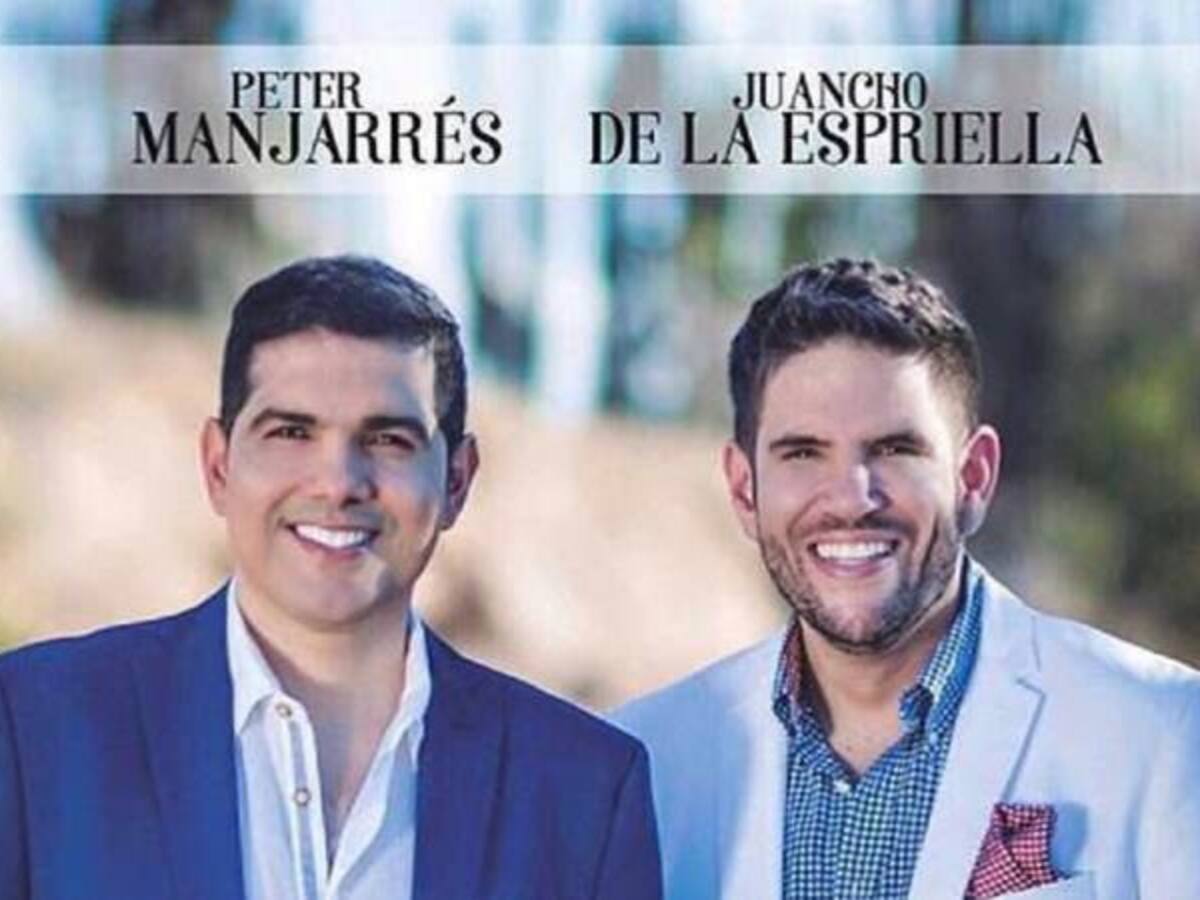 Peter Manjarrés y Juancho De la Espriella, de nuevo juntos