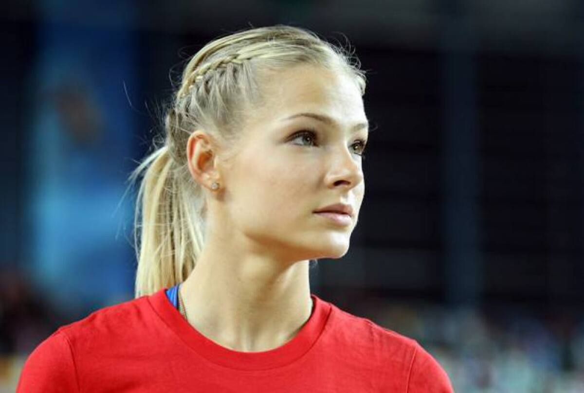 Daria Klishina es una atleta rusa de salto de longitud. 