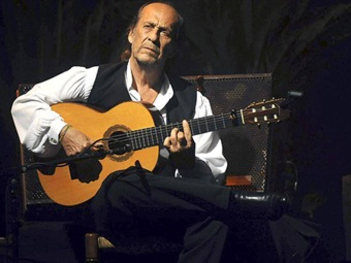 Paco de Lucía tocó incluso en honor a la sal de Zipaquirá
