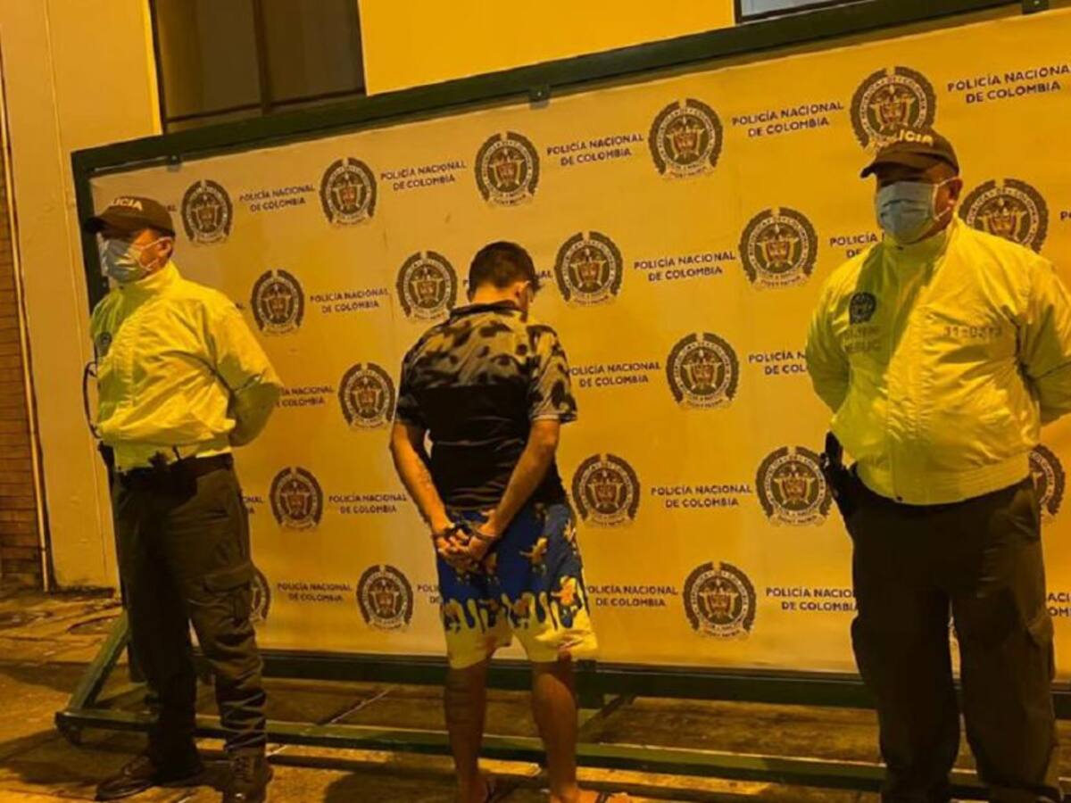 Capturan presunto sicario del microtráfico en Bucaramanga