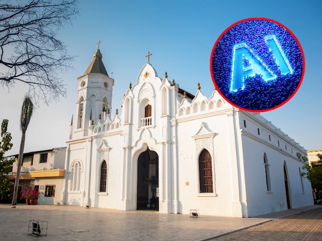 Iglesia de San José, Patrimonio Arquitectónico de Colombia; e inteligencia artificial. (Foto: Getty Images)