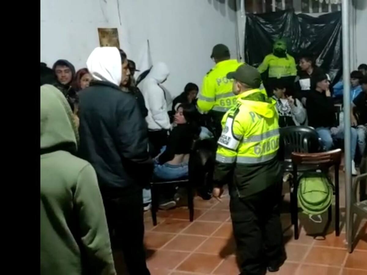 En Tunja identifican a 40 menores con bebidas embriagantes en cancha de tejo