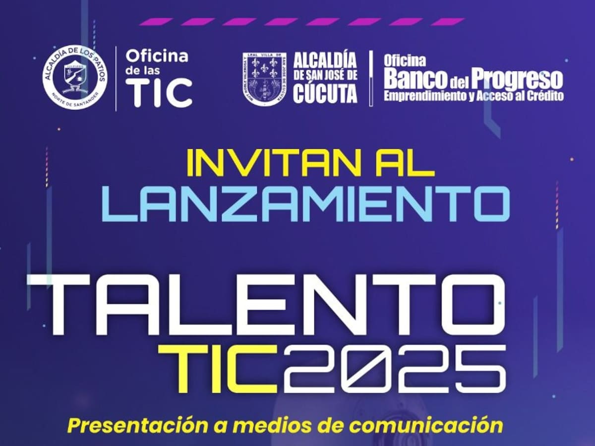 Llega el Encuentro Talento TIC 2025 al Área Metropolitana de Cúcuta