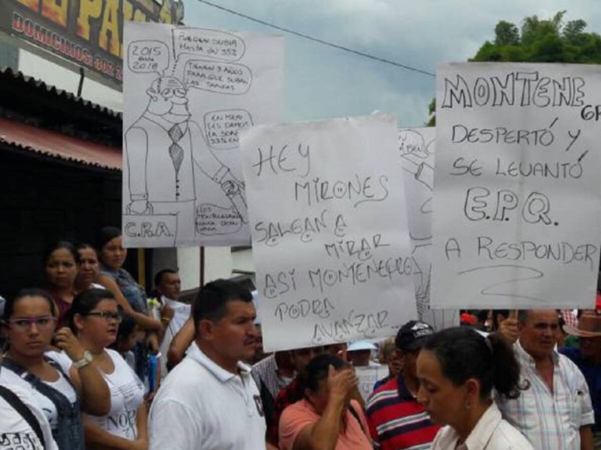 Advertencia de Procuraduría sobre tarifas de acueducto, Montenegro, Quindío
